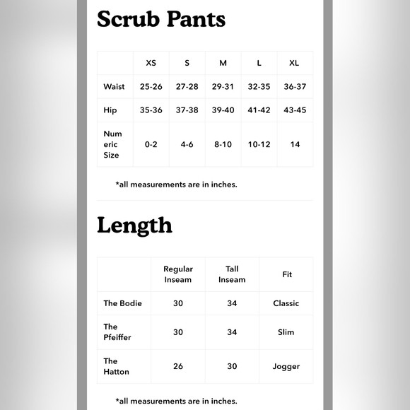 Poppy Scrub Set Navy Blue Size XS - Picture 11 of 11